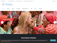 Tablet Screenshot of excelenciaenviajes.com